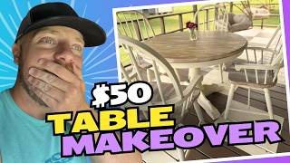 50 Table amp Chairs Makeover Huge Transformation [upl. by Hsihsa]