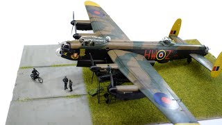 Full Build  Revell Avro Lancaster BMkIIII  172 Scale Plastic Model Kit  Review [upl. by Kingdon]