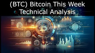 BTC Bitcoin This Week Technical Analysis No Commentary [upl. by Yenduhc659]