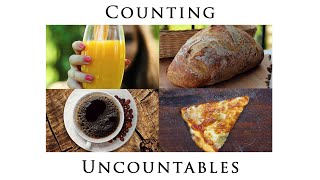 How to count uncountable nouns explained in SLOW EASY ENGLISH [upl. by Shien586]