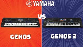 Yamaha Genos VS Genos 2  Specifications amp Features Comparison [upl. by Nilved]