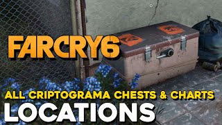 Far Cry 6 All Criptograma Chest amp Charm Locations Thats Puzzling Trophy  Achievement Guide [upl. by Sklar]