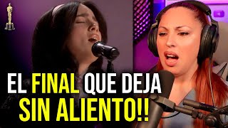 BILLIE EILISH  NO PUEDO CON EL FINAL y me QUIEBRA   VOCAL COACH Reaction amp Analysis [upl. by Haleemaj435]