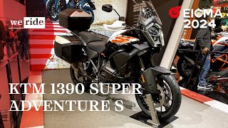 KTM 1390 Super Adventure S  LIVE da EICMA 2024 [upl. by Hayne]