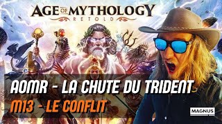 Age of Mythology Retold  La Chute du Trident M13  Le conflit Titan [upl. by Nnayar758]