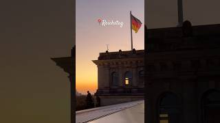 Tour around Reichstag building in Berlin ✨ [upl. by Anivad]