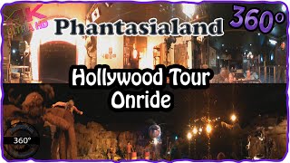 Phantasialand 360°  Hollywood Tour Onride [upl. by Botsford900]