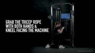 Cable Crunch  HFT Pro Functional Trainer [upl. by Quenby585]