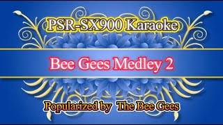 Bee Gees Medley 2 Video Karaoke [upl. by Hardy895]