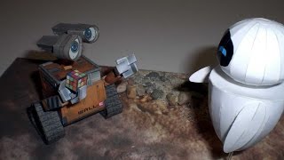 WallE und Eve als Kartonmodell  papercraft [upl. by Michaella]