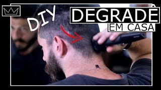 COMO FAZER DEGRADÊ no cabelo em casa DIY [upl. by Thisbe]