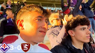 😡VERGOGNA LIVE REACTION FIORENTINASALERNITANA 30 [upl. by Ollehto]