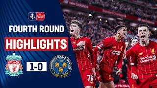 Young Reds Edge Past The Shrews At Anfield  Liverpool 10 Shrewsbury Town  Emirates FA Cup 1920 [upl. by Adnyc]