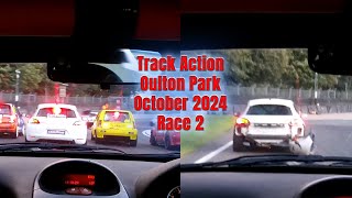 Track Action  Oulton Park  Race 2  Renault 5 GT Turbo amp Peugeot 206 GTi  October 2024 [upl. by Joktan901]