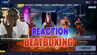 CODFISH GOES OFF  WHEN A BEATBOXER PLAYS FORTNITE  REACTION [upl. by Odell]