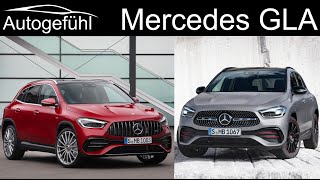 allnew Mercedes GLA with GLA 35 AMG PREVIEW Exterior Interior Technology 2020  Autogefühl [upl. by Ilarrold]