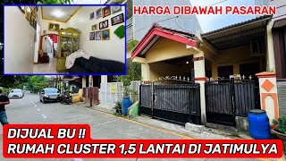 DIJUAL BU  RUMAH 1½ LANTAI LOKASI STRATEGIS  HARGA DI BAWAH PASARAN [upl. by Vidovic]