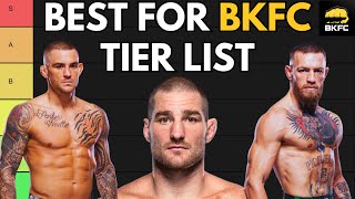 UFC Fighters Made For BKFC Tier List [upl. by Roda]