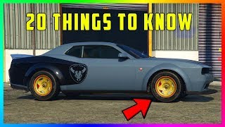 20 Things You NEED To Know Before You Buy The Bravado Gauntlet Hellfire In GTA 5 Online [upl. by Eyssej]