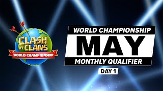 WORLD CHAMPIONSHIP MONTHLY QUALIFIER  Clash of Clans [upl. by Lutero]