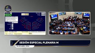 SESIÓN PLENARIA DEL SENADO  04 de Abril 2024 [upl. by Eirehs]