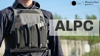 国産プレートキャリア quotALPCquot Asian Lowprofile Plate Carrier by Moonshotgears 装備紹介動画  タクトレ  サバゲー [upl. by Harday]