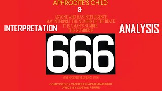 666 by Aphrodites Child  Explanation and Analysis [upl. by Elocyn]