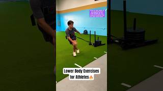 Lower Body Exercises For Athlete Athlete Strength Training shorts [upl. by Abbi594]