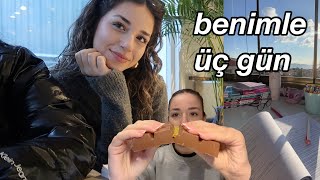 BENİMLE ÜÇ GÜN💗  SINAVLARA ÇALIŞIYORUZ DUBAİ ÇİKOLATASI DENİYORUM [upl. by Yamauchi]