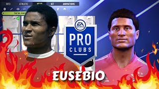 FIFA 22 Eusebio Pro Clubs Creation [upl. by Duwe]