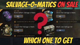 Which Salvageomatic Should You Get [upl. by Roon867]