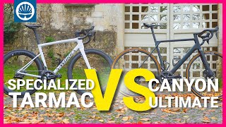 Specialized Tarmac SL8 vs Canyon Ultimate  Which Is Best [upl. by Yzzik]