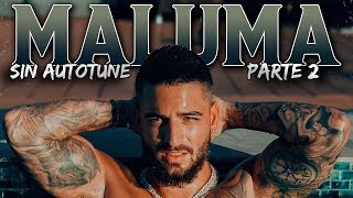 VOZ REAL MALUMA SIN AUTOTUNE 2  NB [upl. by Perl]