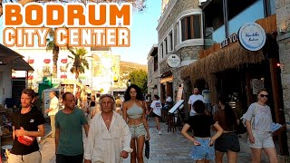 Bodrum City Center Walking Tour  August 2022 MuğlaTurkey [upl. by Shena]