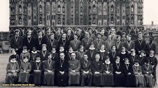 BBC Choral Evensong RSCM at Wells Cathedral 1972 Gerald Knight [upl. by Yi]