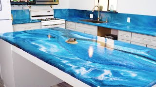 Beginners Guide to Building new Epoxy Kitchen Countertops [upl. by Oigres]