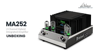 McIntosh MA252 Unboxing [upl. by Aiciruam]