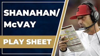 Play Call Sheet Kyle Shanahan amp Sean McVay Style Playcall Sheet [upl. by Arakawa440]