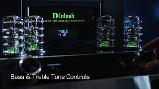 The very cool McIntosh MA252 Hybrid integrated amplifier [upl. by Adnert]