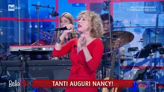 Nancy Brilli canta quotTanti Auguriquot  BellaMa 10042024 [upl. by Som]