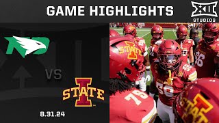 North Dakota vs Iowa State Game Highlights  2024 Big 12 Football [upl. by Roberts]