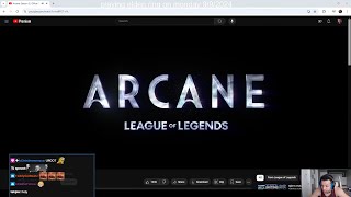 tyler1 reacts to arcane season 2 trailer [upl. by Sewole593]