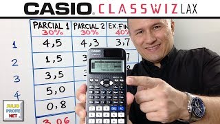 EJERCICIO CON HOJA DE CÁLCULO con CASIO Classwiz fx991LA X [upl. by Rutledge]