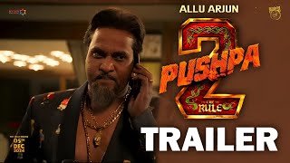 Pushpa 2  The Rule  Official Trailer  Allu Arjun  Sukumar  Rashmika  Fahadh Faasil New Updates [upl. by Lennahs]