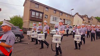 Blantyre and Cambuslang No Surrender Club Abod  Dennistoun Rangers Flute Band 21stSep 2024 [upl. by Nauqyt]