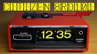 시티즌 8RD101 플립시계 고장수리CITIZEN 8RD101 Flip Clock repair [upl. by Eelrak]