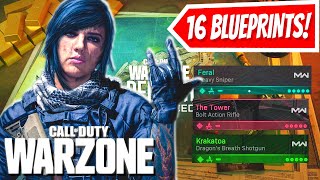 WARZONE THE EXACT LOCATIONS OF 16 SECRET WEAPON BLUEPRINTS IN REBIRTH REINFORCED [upl. by Eilatan]