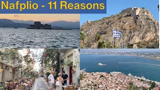 🇬🇷 11 Reasons you need to visit Nafplio Greece Day Trip from Athens [upl. by Sinnel816]