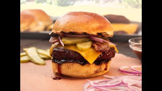 Smoked Brisket Burgers  Oklahoma Joe’s® [upl. by Moore]