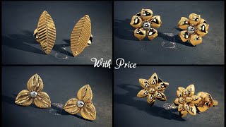 Simple Stud Earrings with Price amp weight [upl. by Onirotciv]